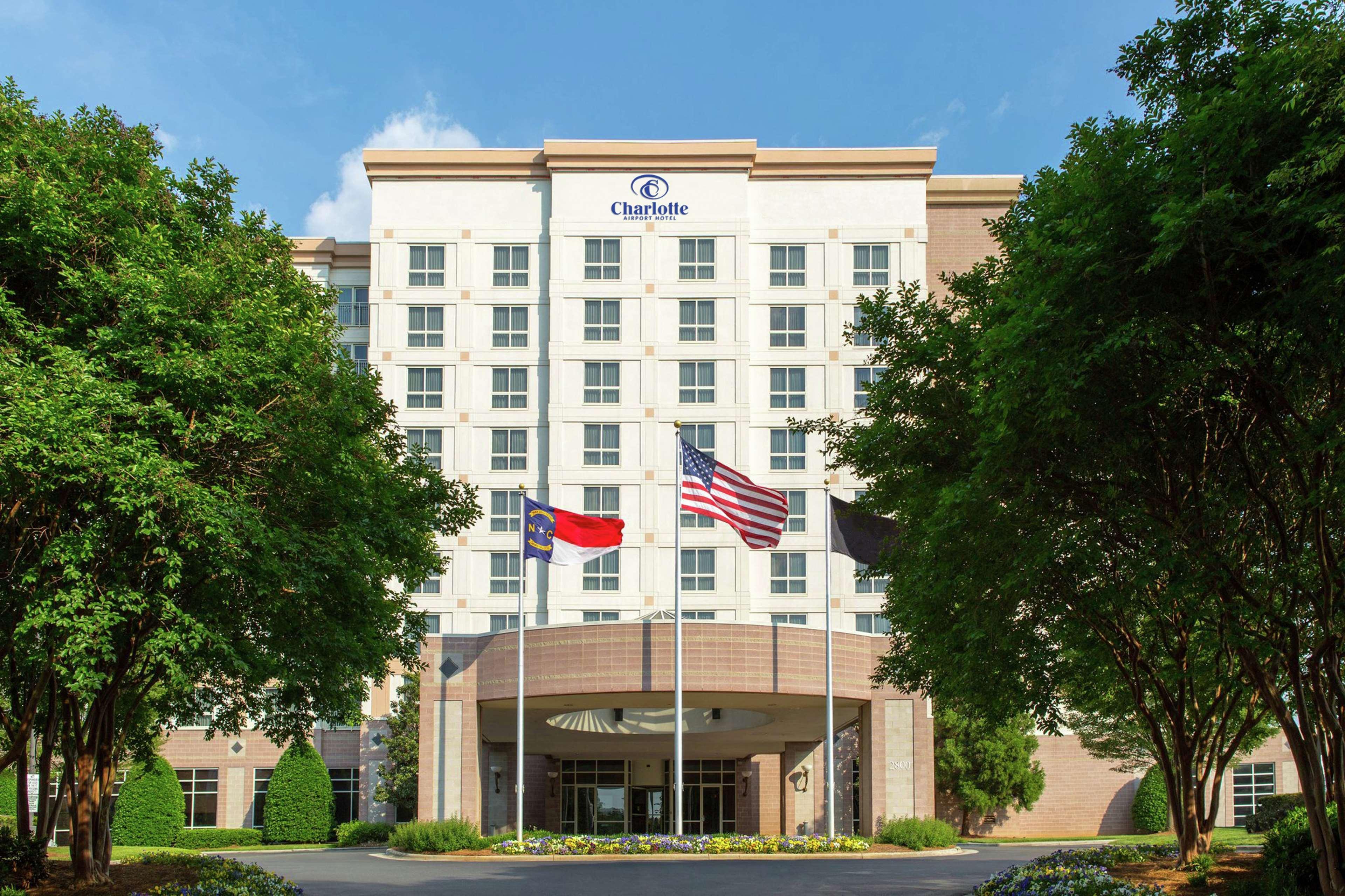 Hilton Charlotte Airport Hotel Exteriér fotografie