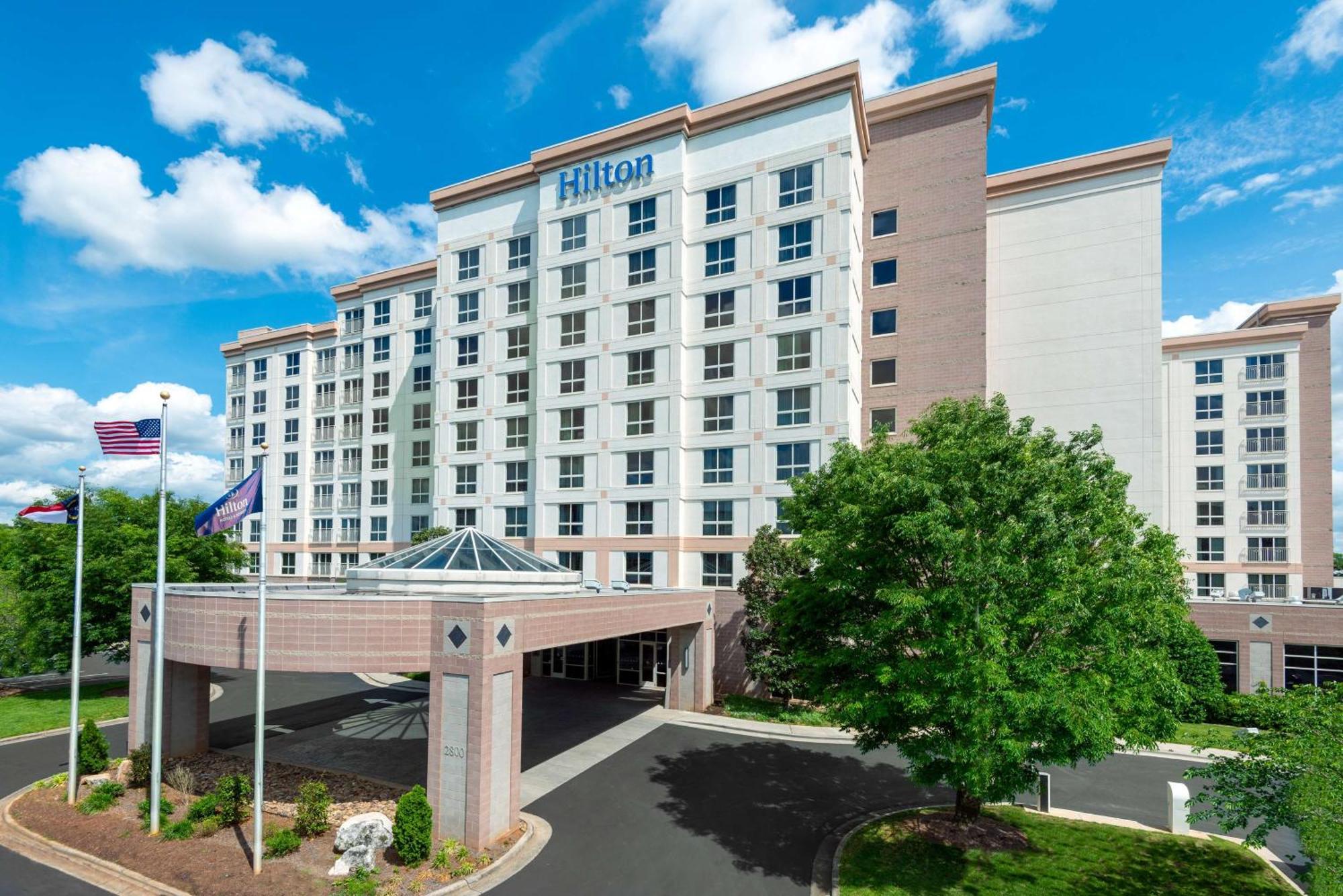 Hilton Charlotte Airport Hotel Exteriér fotografie